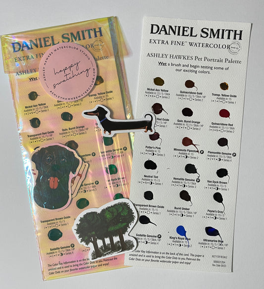 Daniel Smith Dot Card for Ashley Hawkes' workshop