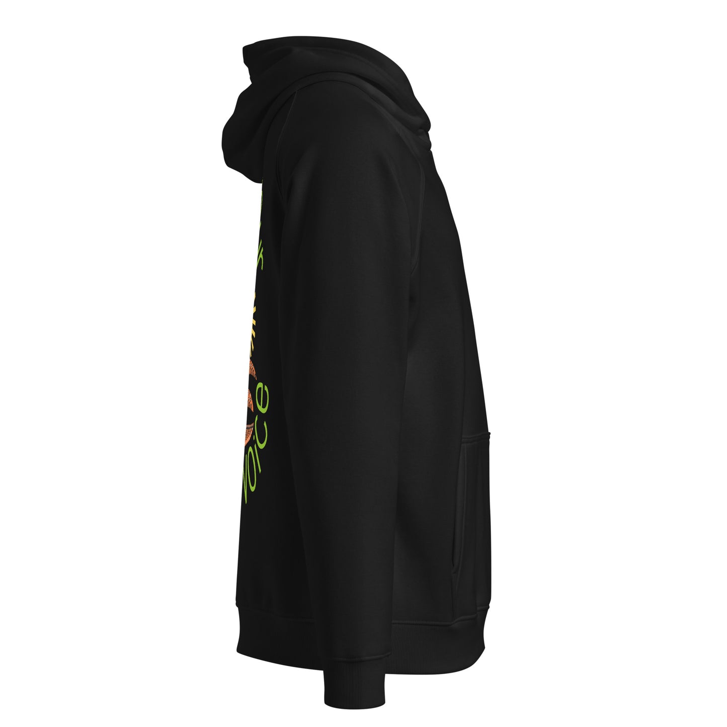 Fishink eco raglan hoodie