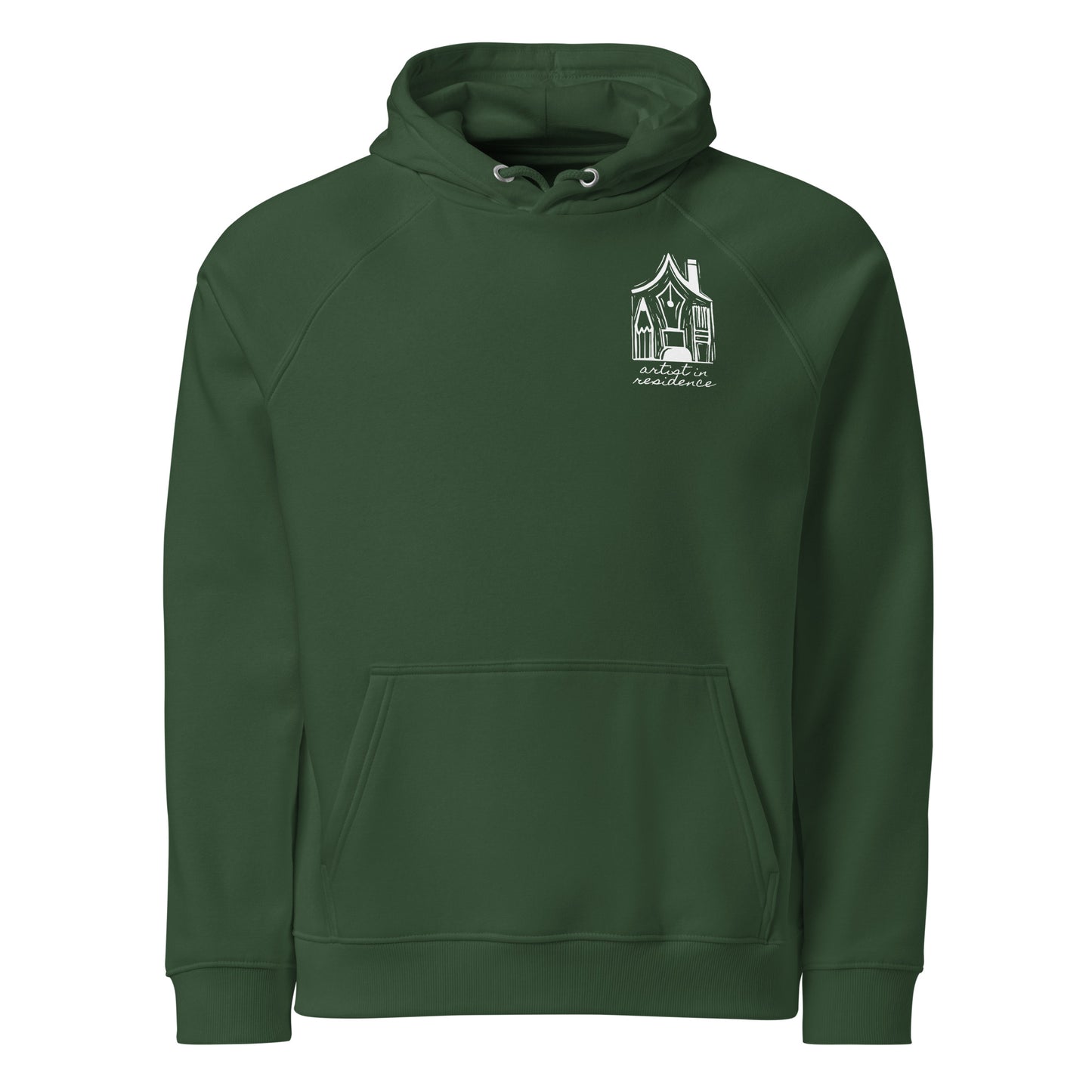 Fishink eco raglan hoodie