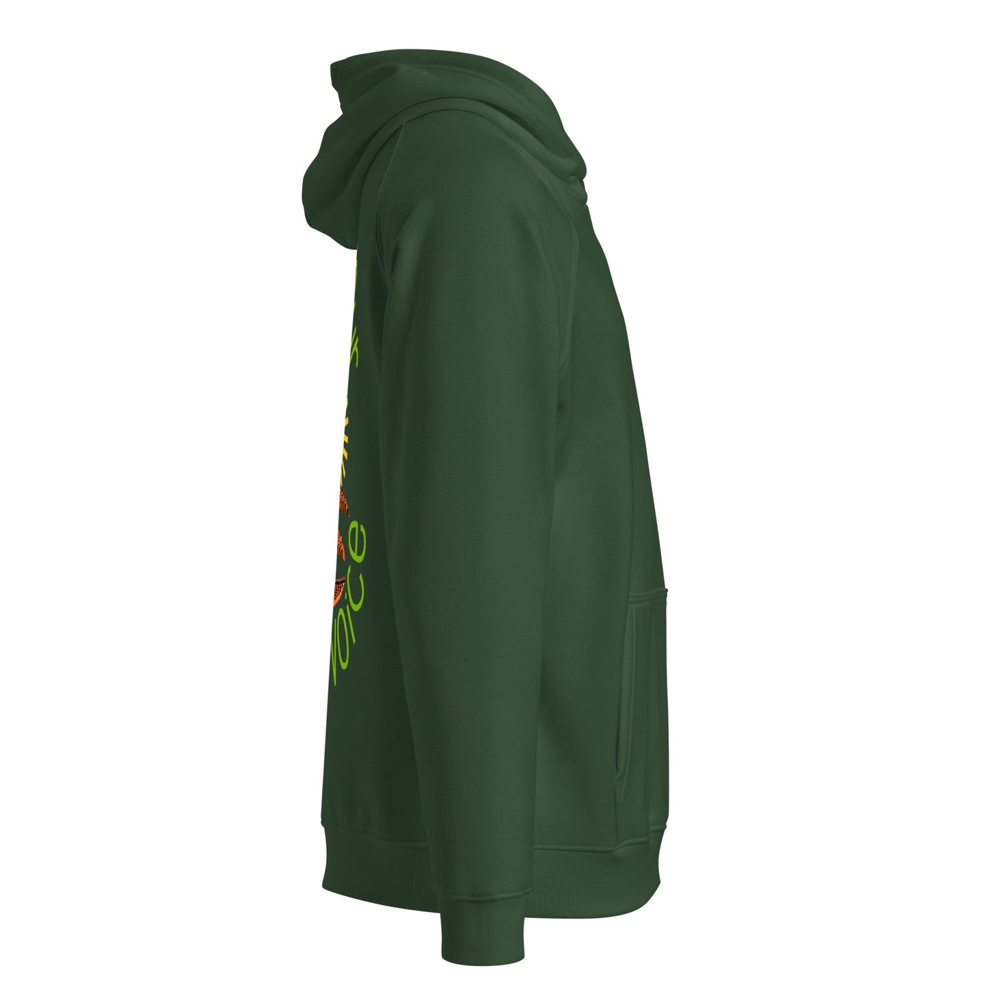 Fishink eco raglan hoodie