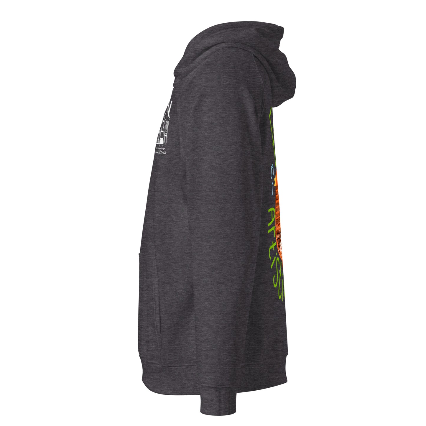 Fishink eco raglan hoodie
