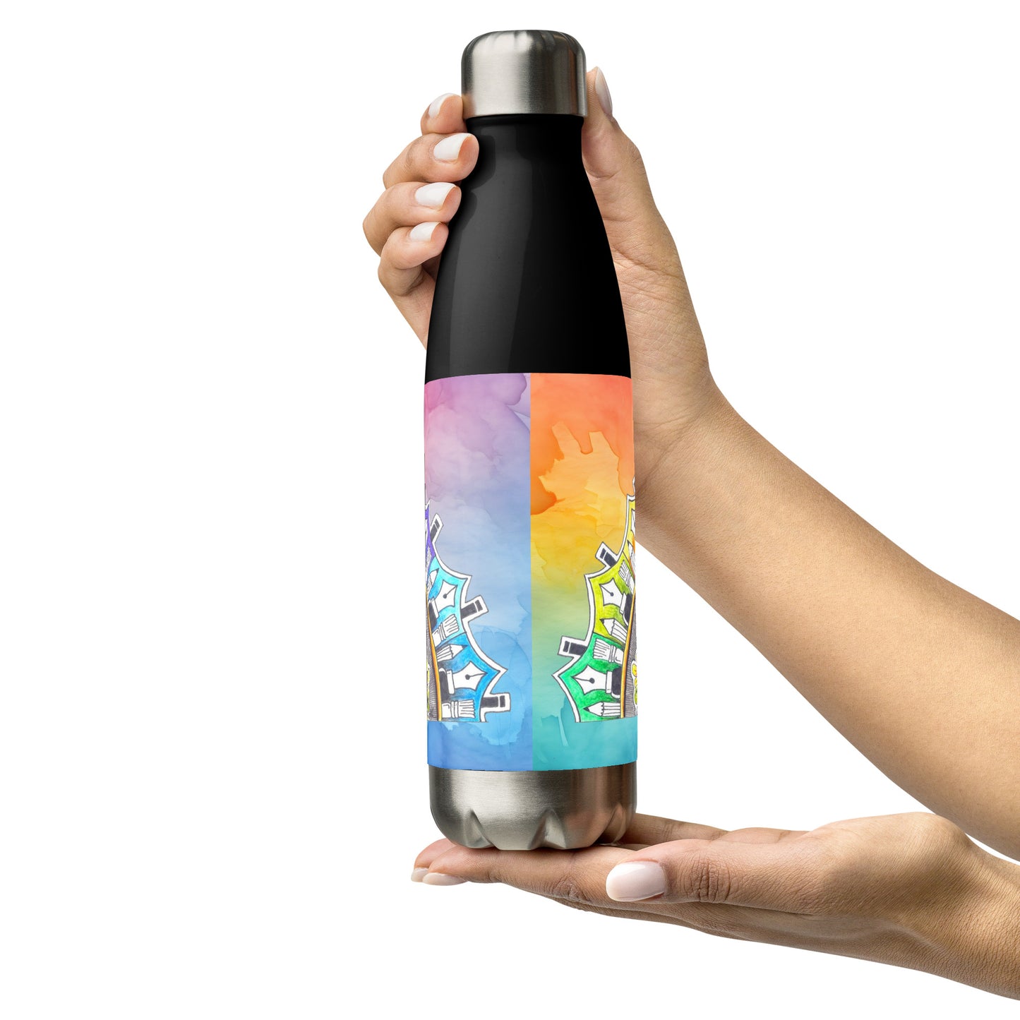 Stainless steel water bottle