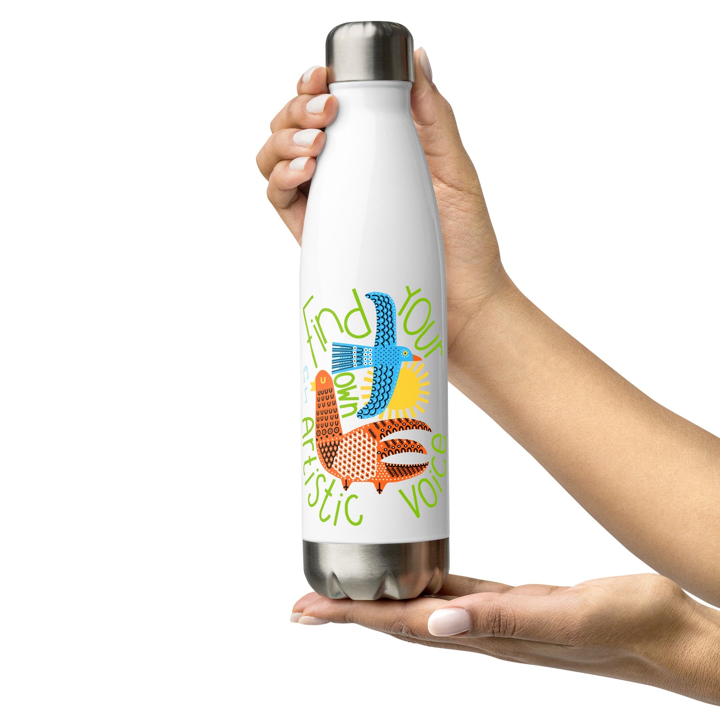 Fishink Stainless steel water bottle